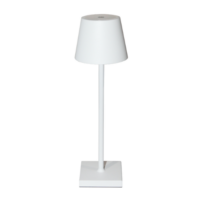 rechargeable portable LED table lamp colour white