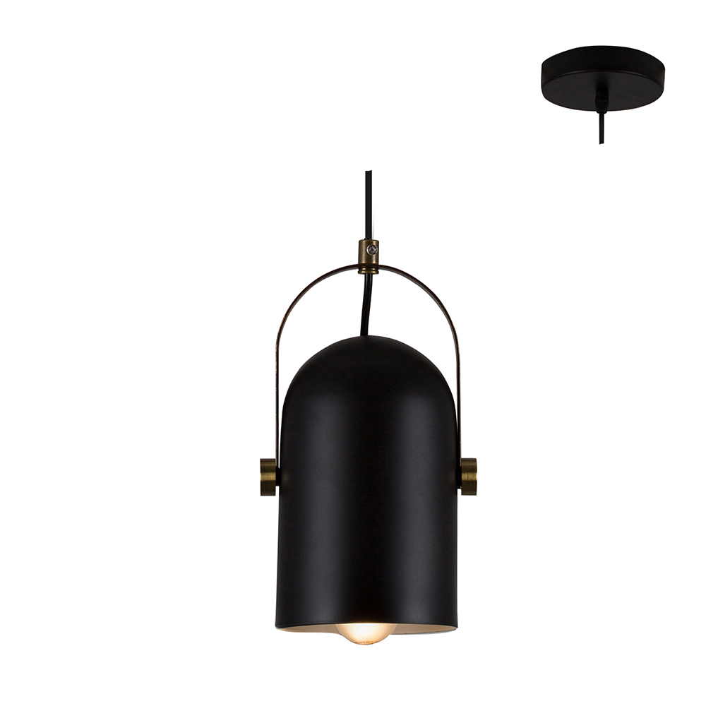 Black Muse Pendant (Excluding Lamp)