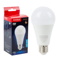 15W E27 A60 Globe Warm White Opal