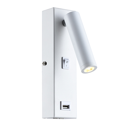 USB W/Light 50mm White