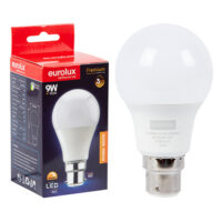 9W B22 A60 Warm White Dimmable