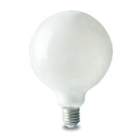 6W E27 G125 Warm White Dimmable Opal