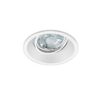 Recessed aluminium anti-glare, tilt downlight by SPAZIO