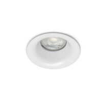 Recessed aluminium downlight, low-glare, non-tilt by Spazio