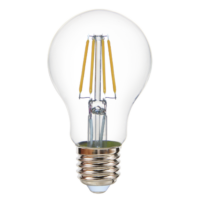 LED globe light bulb in classic shape with LED clear glass